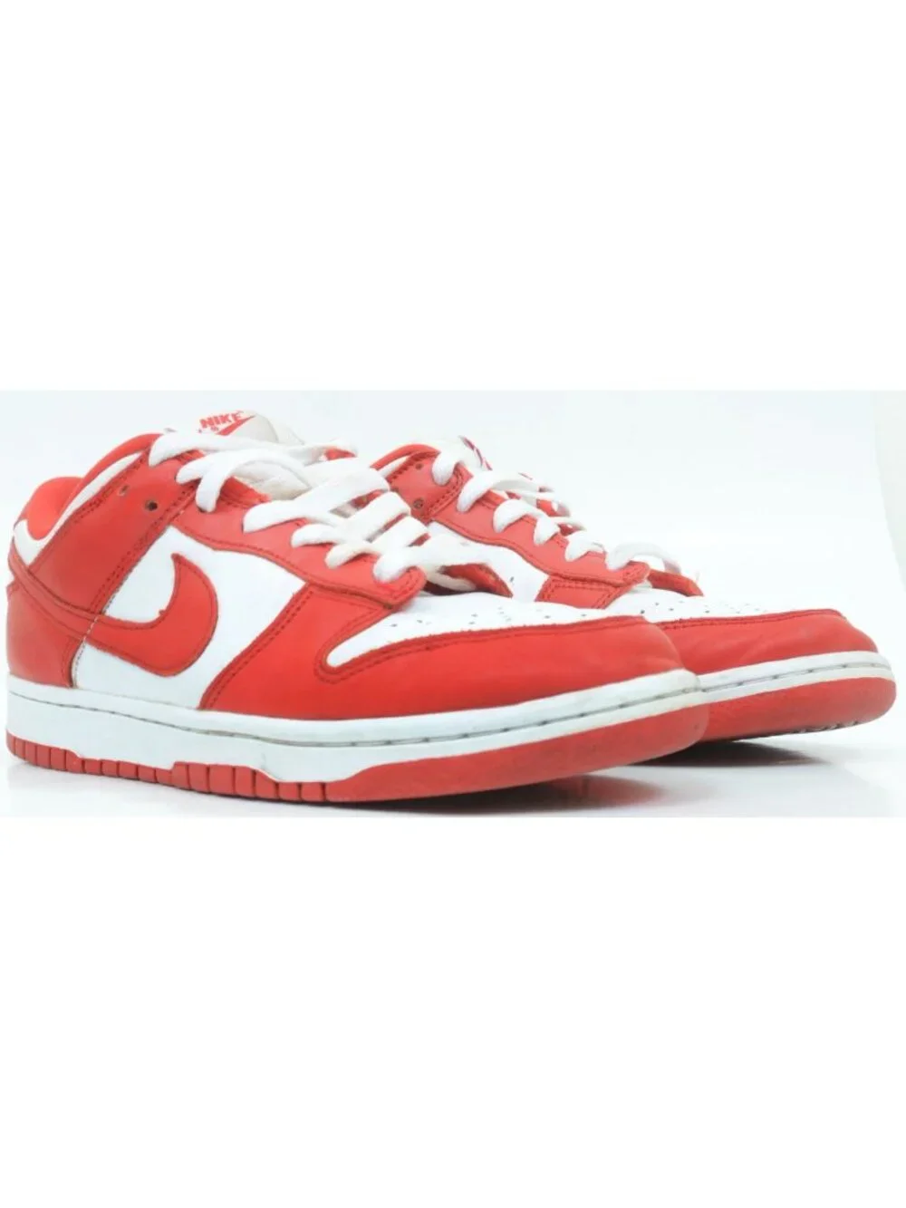 Nike Dunk Low Retro Men's 7 Womens 8.5 Sneakers White/University Red